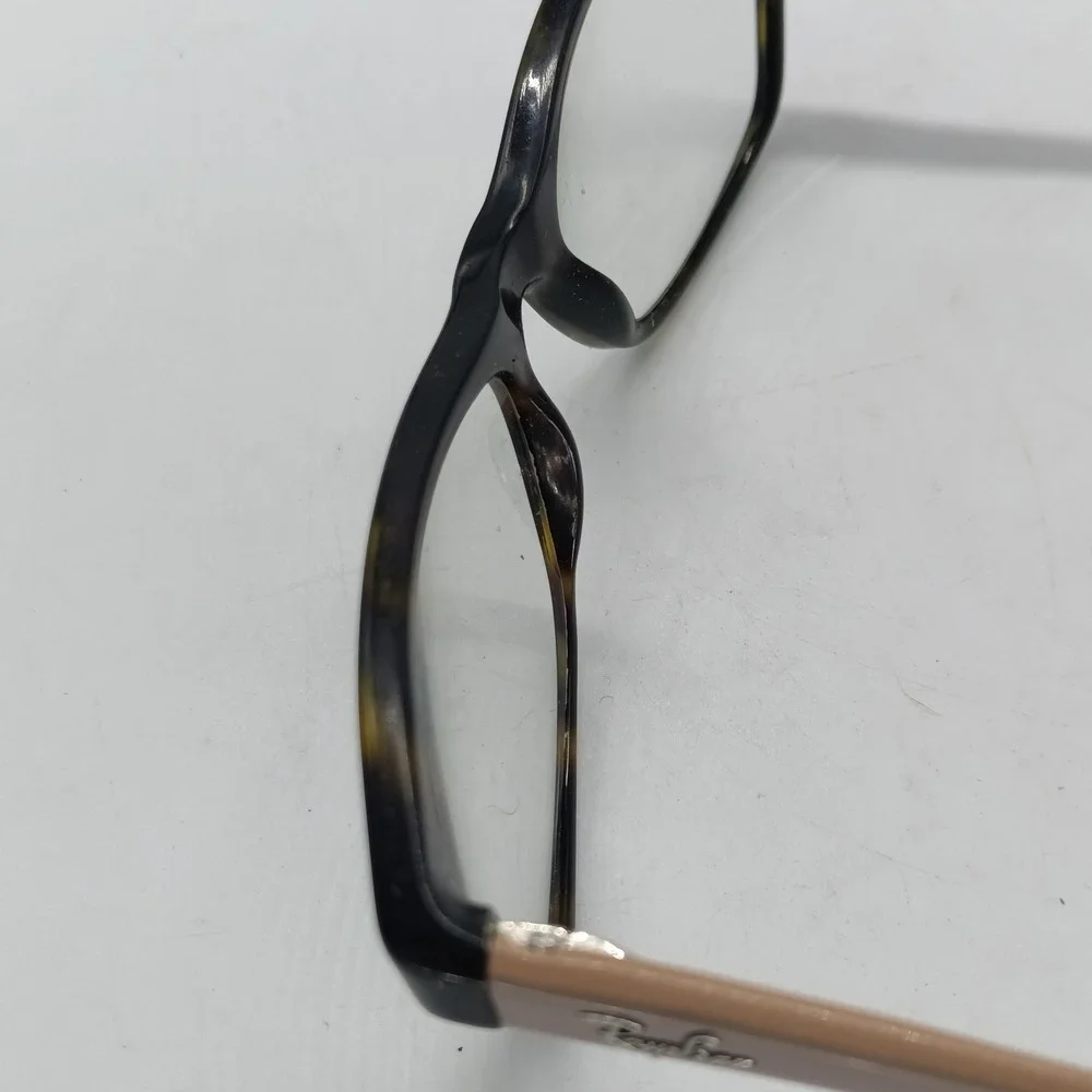 Ray-Ban RB5298 5549 Brown Tortoise Beige Eyeglasses Frames Only 53-17-135 #08